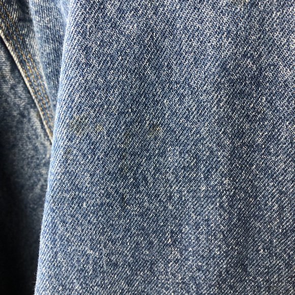 Carhartt Blanket Flannel Lined Hooded Mens Denim Jean Jacket A$AP Asap Rocky - Picture 6 of 16